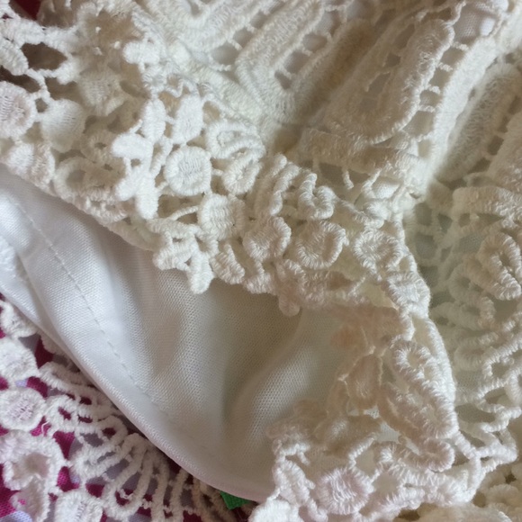 Off White Crochet Shorts - Picture 3 of 8